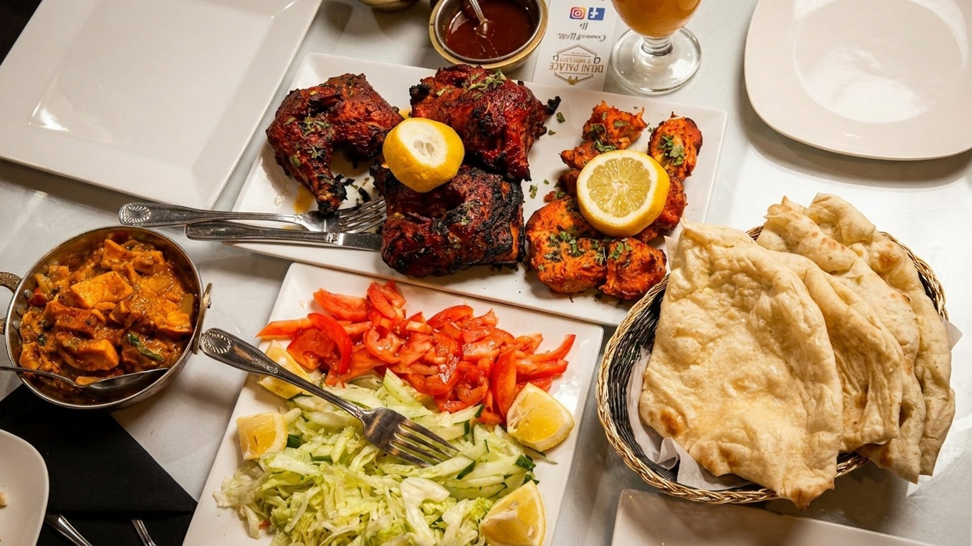 The tandoor is the heart of it